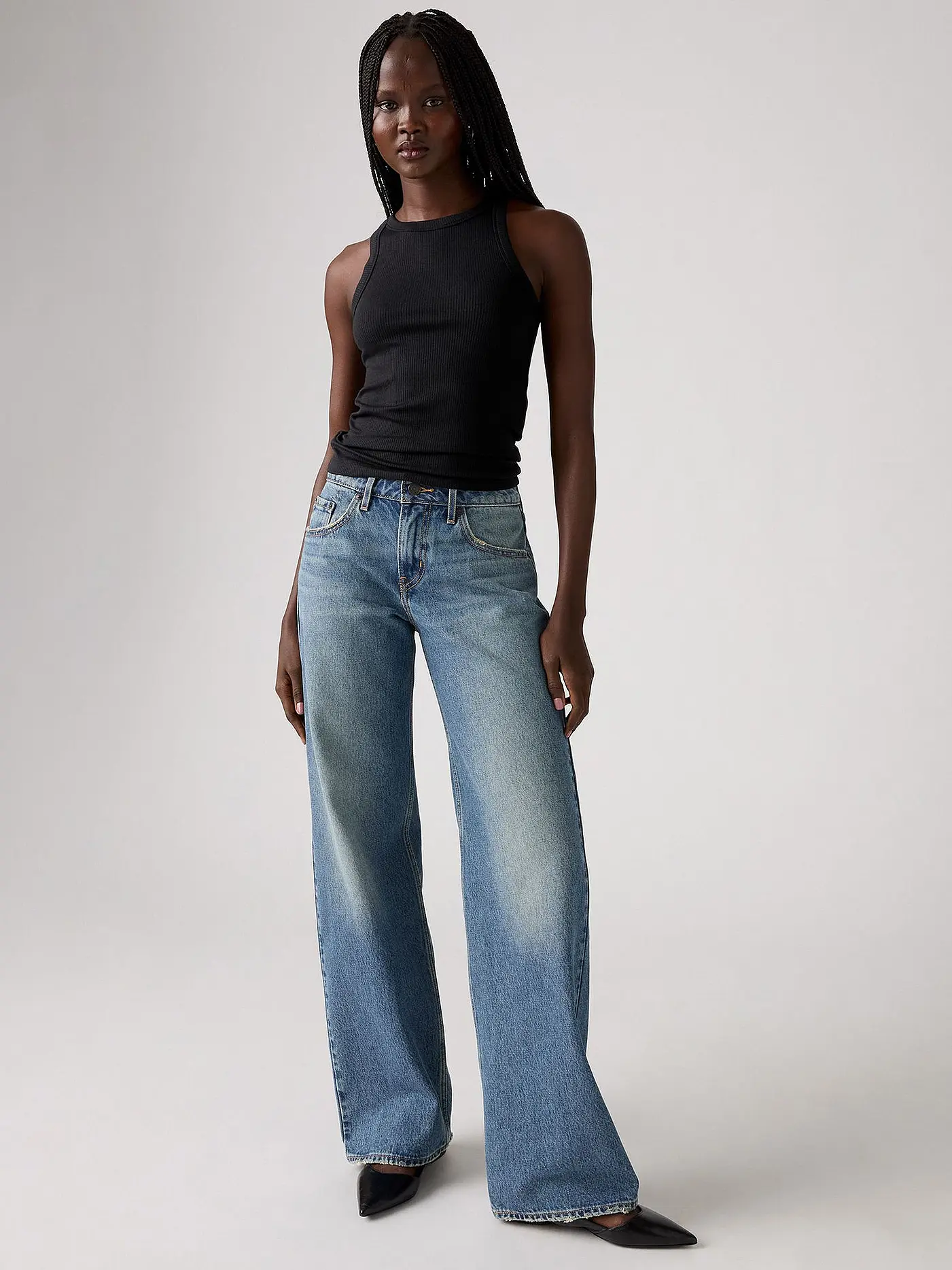 LEVI'S® | Jeans Balloon Fit LOW LOOSE RESCUED CITY | blau